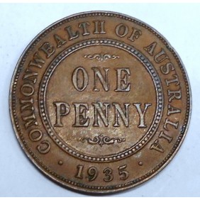 AUSTRALIA 1 Penny 1935...