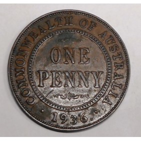 AUSTRALIA 1 Penny 1936...