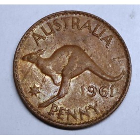 AUSTRALIA 1 Penny 1961 (p)