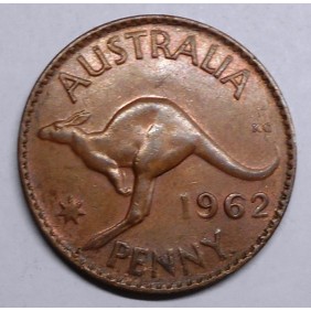 AUSTRALIA 1 Penny 1962 (p)