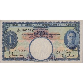 MALAYA 1 Dollar 1941