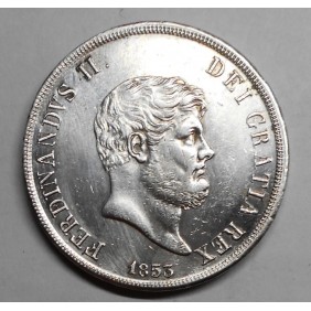 FERDINANDO II PIASTRA 1853 AG