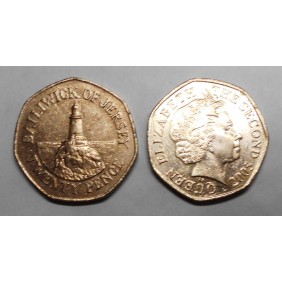 JERSEY 20 Pence 2005