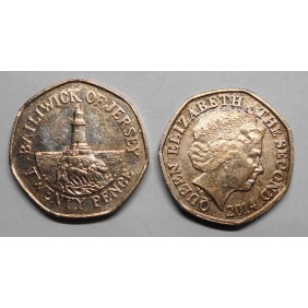 JERSEY 20 Pence 2014