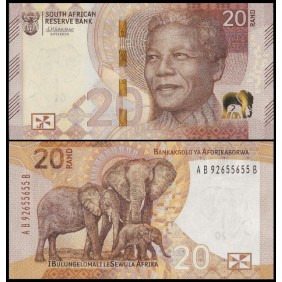 SOUTH AFRICA 20 Rand 2023