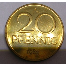 DDR 20 Pfennig 1983 Proof
