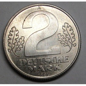 DDR 2 Mark 1957 UNC