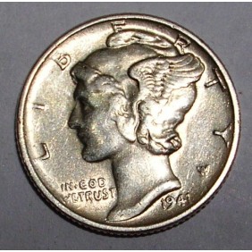 USA Mercury Dime 1941 AG