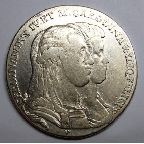 FERDINANDO IV Piastra 1791...