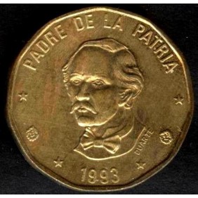 DOMINICAN REPUBLIC 1 Peso...