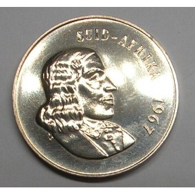 SOUTH AFRICA 20 Cents 1967...