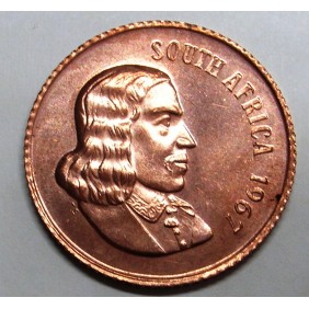 SOUTH AFRICA 2 Cents 1967...