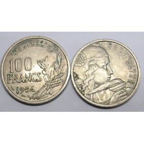FRANCE 100 Francs 1954B