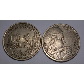 FRANCE 100 Francs 1955
