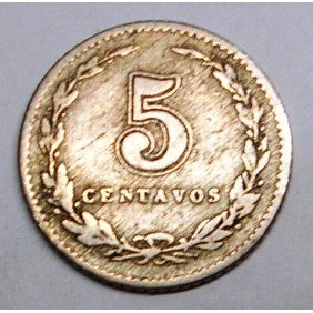 ARGENTINA 5 Centavos 1921