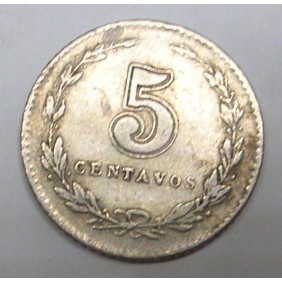 ARGENTINA 5 Centavos 1937