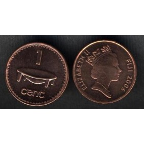 FIJI 1 Cent 2006