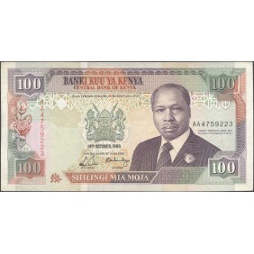 KENYA 100 Shillings 1989