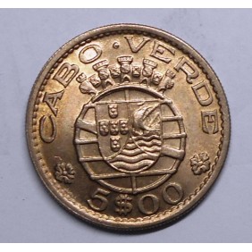 CAPE VERDE 5 Escudos 1968