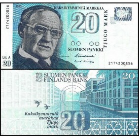 FINLAND 20 Markkaa 1993