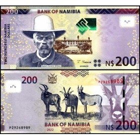 NAMIBIA 200 Dollars 2022