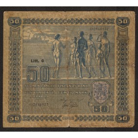 FINLAND 50 Markkaa 1922