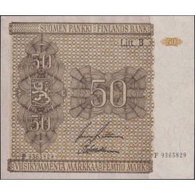 FINLAND 50 Markkaa 1945