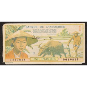 FRENCH INDOCHINA 1 Piastre...