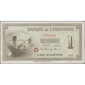 FRENCH INDOCHINA 1 Piastre...