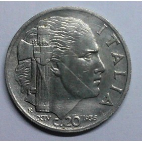 20 Centesimi IMPERO 1936