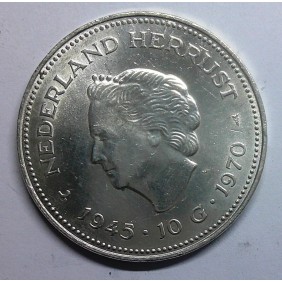 NETHERLANDS 10 Gulden 1970...