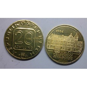 AUSTRIA 20 Schilling 1984...