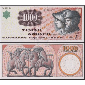 DENMARK 1000 Kroner 1998