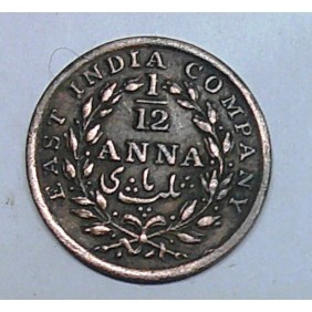 BRITISH INDIA 1/12 Anna...