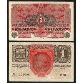 AUSTRIA 1 Krone 1916 (1919)