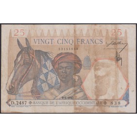 FRENCH WEST AFRICA 25...
