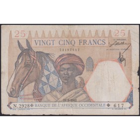 FRENCH WEST AFRICA 25...