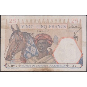 FRENCH WEST AFRICA 25...