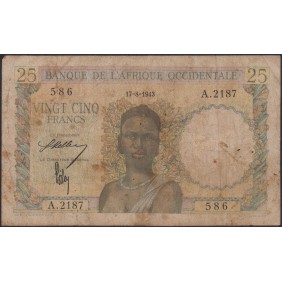 FRENCH WEST AFRICA 25...