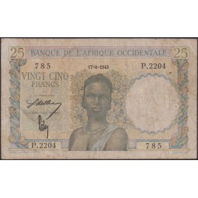 FRENCH WEST AFRICA 25...