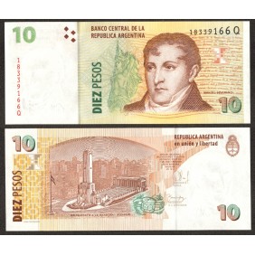 ARGENTINA 10 Pesos 2003...