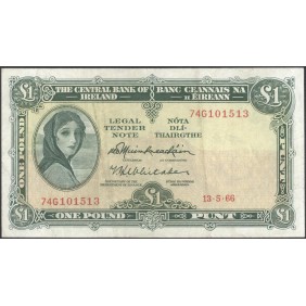 IRELAND 1 Pound 13.05.1966