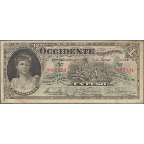 GUATEMALA 1 Peso 1920