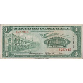 GUATEMALA 1 Quetzal 1949