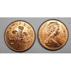 GREAT BRITAIN 2 Pence 1971