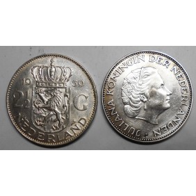 NETHERLANDS 2 1/2 Gulden...