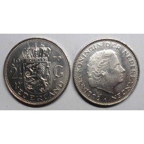 NETHERLANDS 2 1/2 Gulden...