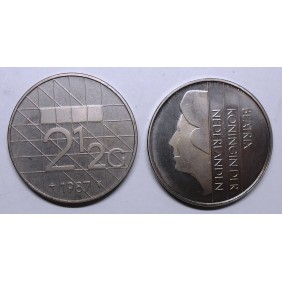 NETHERLANDS 2 1/2 Gulden...