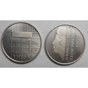 NETHERLANDS 1 Gulden 1985