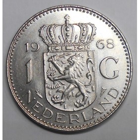 NETHERLANDS 1 Gulden 1968